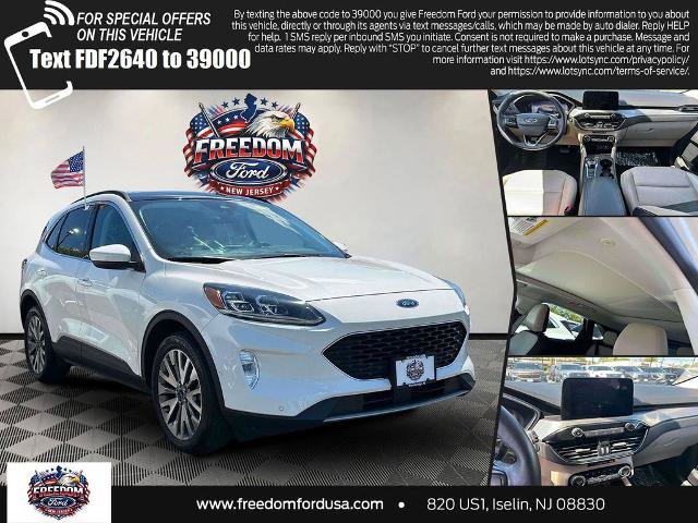 Certified 2021 Ford Escape Titanium AWD/4WD image 1