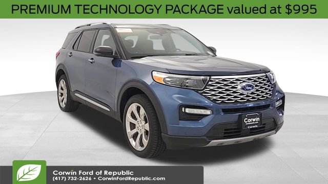 Certified 2020 Ford Explorer Platinum w/ Premium Technology Package image 7