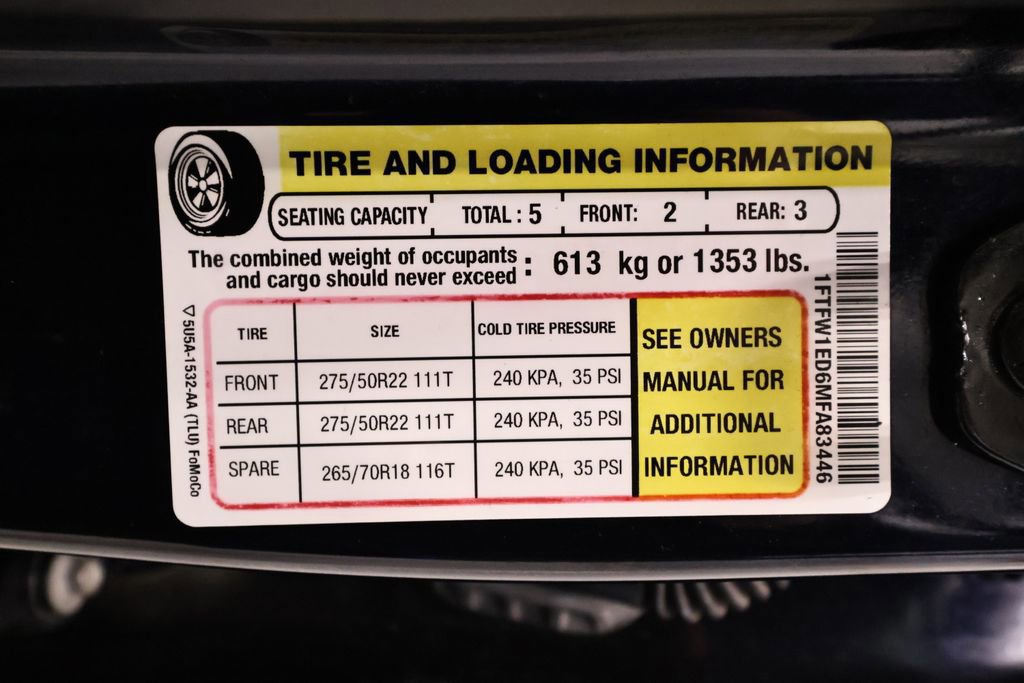 Certified 2021 Ford F150 Limited AWD/4WD image 37