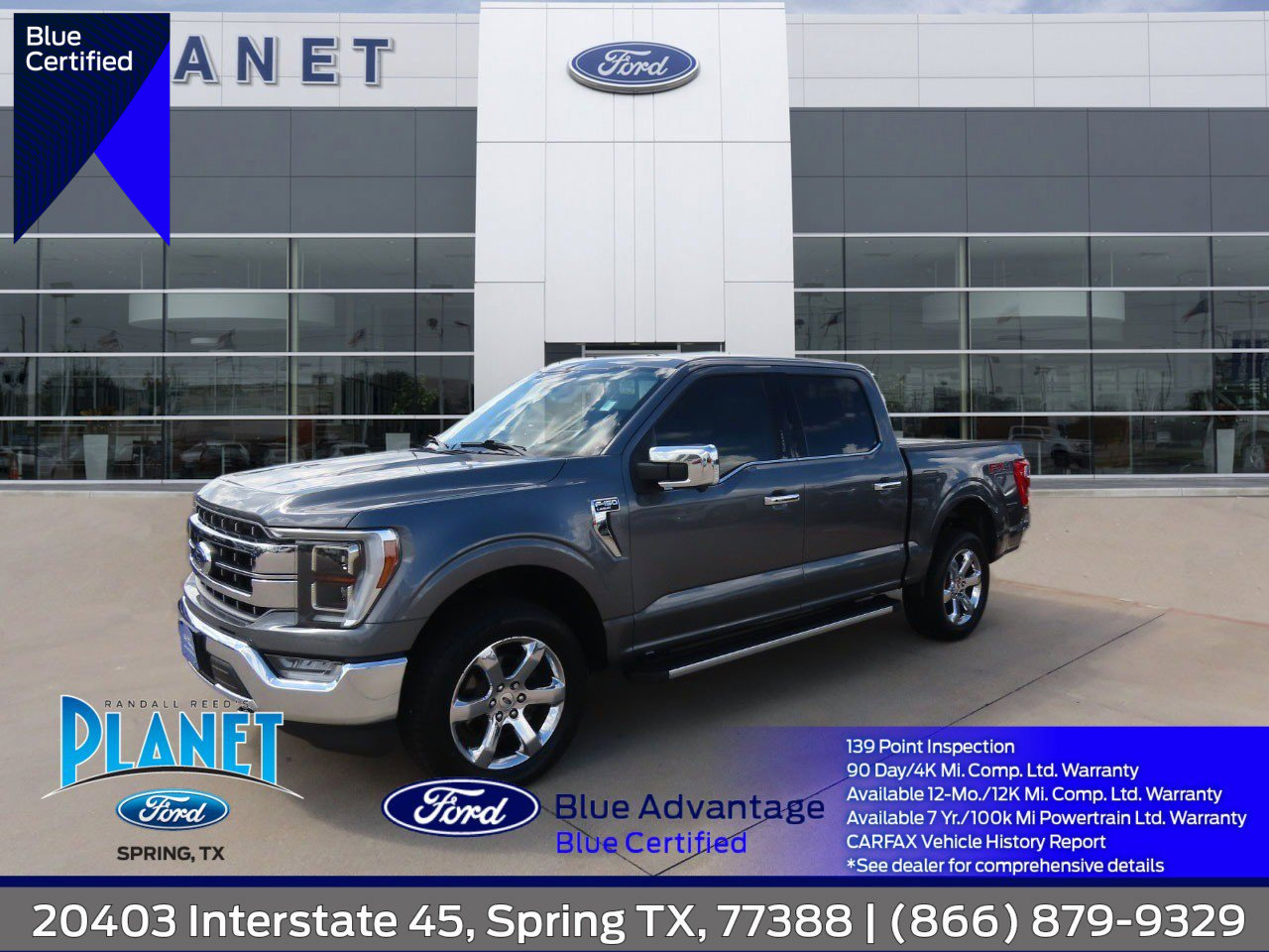 Certified 2021 Ford F150 Lariat w/ Equipment Group 502A High