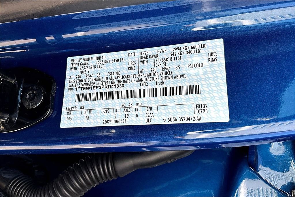 Certified 2023 Ford F150 XLT w/ Equipment Group 302A High AWD/4WD image 36