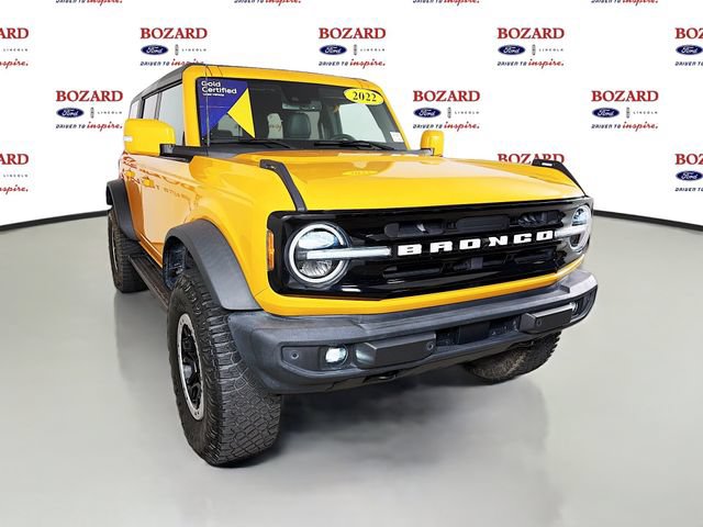 Certified 2022 Ford Bronco Outer Banks w/ Sasquatch Package AWD/4WD image 1