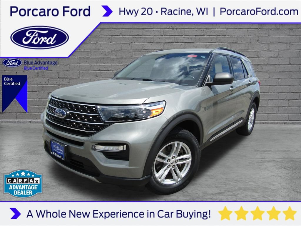 Certified 2020 Ford Explorer XLT w/ Equipment Group 202A AWD/4WD image 1
