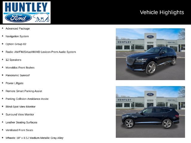 Used 2023 Genesis GV80 2.5T w/ Advanced Package AWD/4WD image 2