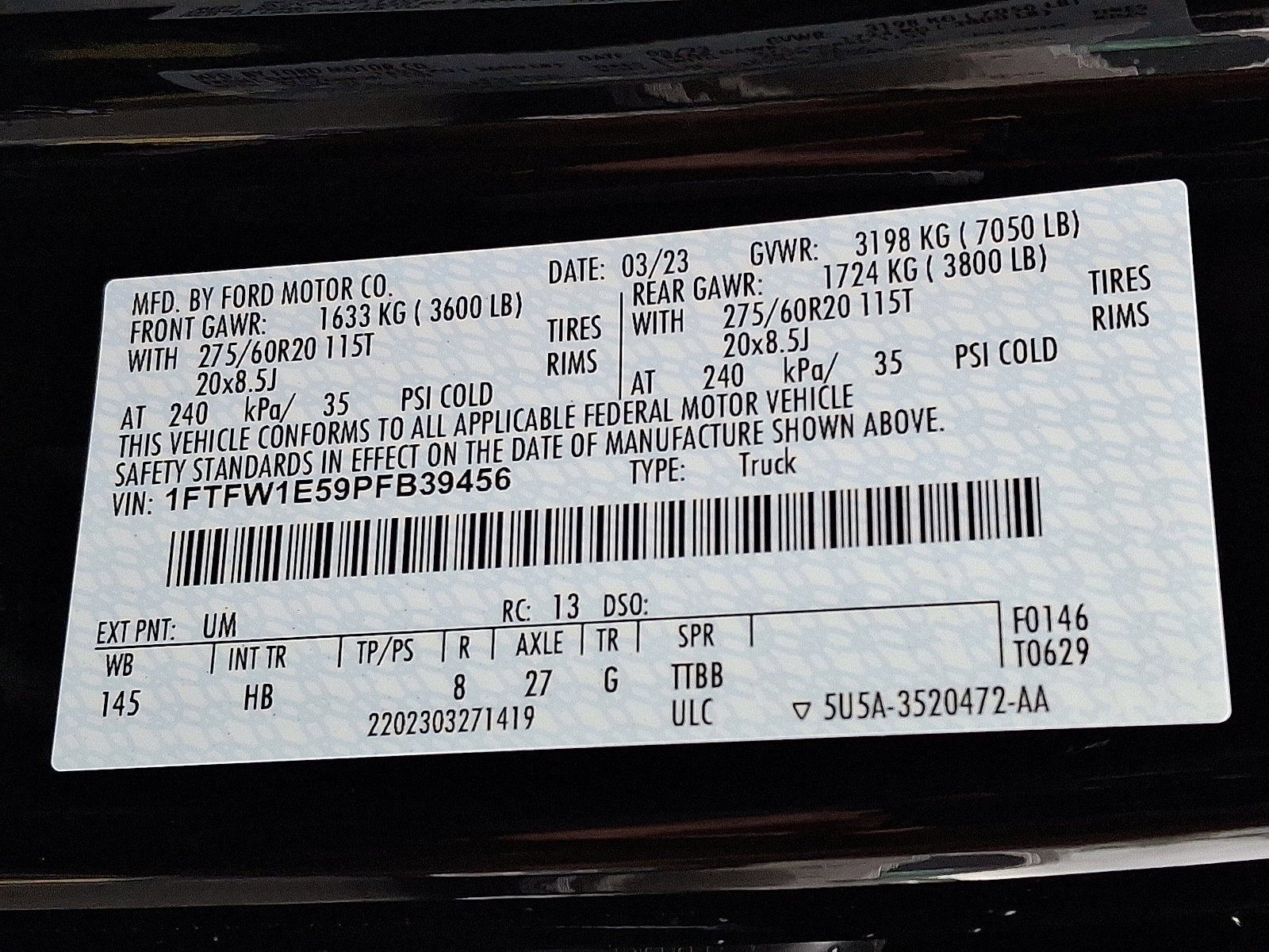 Certified 2023 Ford F150 Lariat w/ Equipment Group 502A High image 29