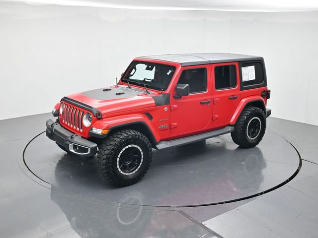 Used 2019 Jeep Wrangler Unlimited Sahara w/ Safety Group AWD/4WD image 40
