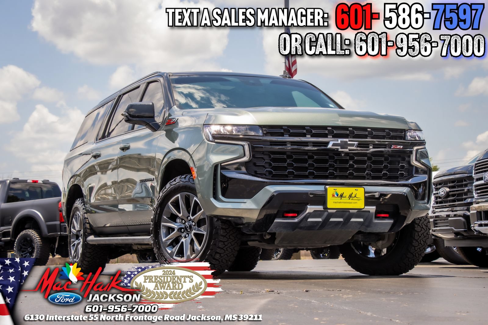 Used 2024 Chevrolet Suburban Z71 w/ Luxury Package AWD/4WD image 1