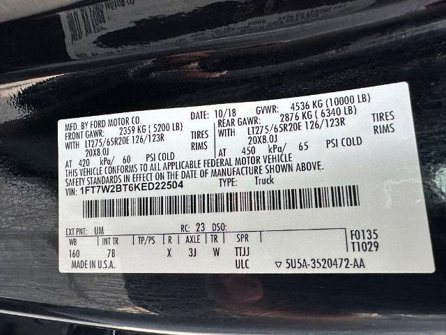 Certified 2019 Ford F250 Platinum w/ Platinum Ultimate Package AWD/4WD image 23