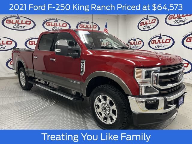 Certified 2021 Ford F250 King Ranch w/ Chrome Package AWD/4WD image 1