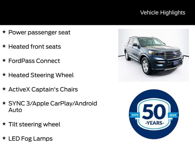 Certified 2022 Ford Explorer XLT w/ Equipment Group 202A AWD/4WD image 16