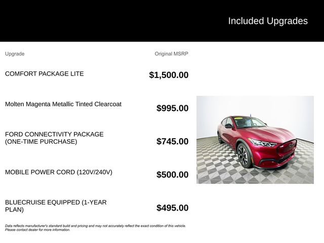 Certified 2025 Ford Mustang Mach-E Select w/ Comfort Package Lite AWD/4WD image 6