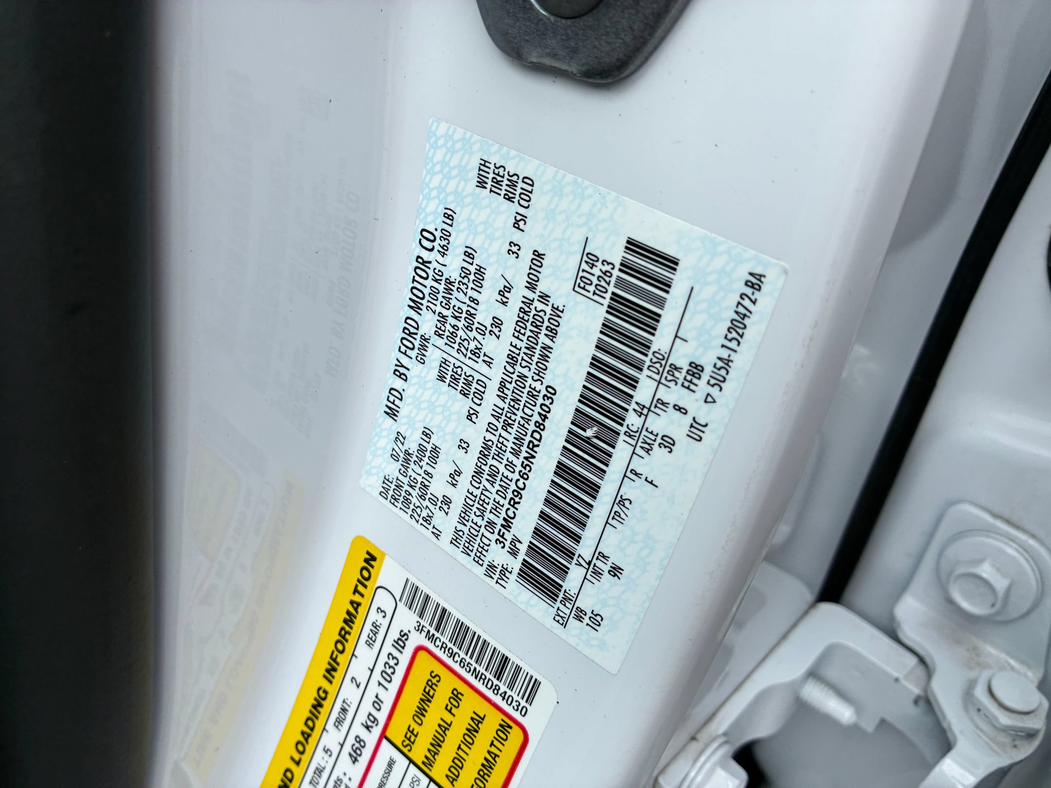 Certified 2022 Ford Bronco Sport Outer Banks w/ Tech Package AWD/4WD image 31