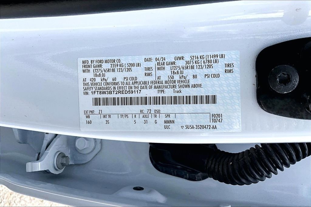 Certified 2024 Ford F350 XLT AWD/4WD image 36