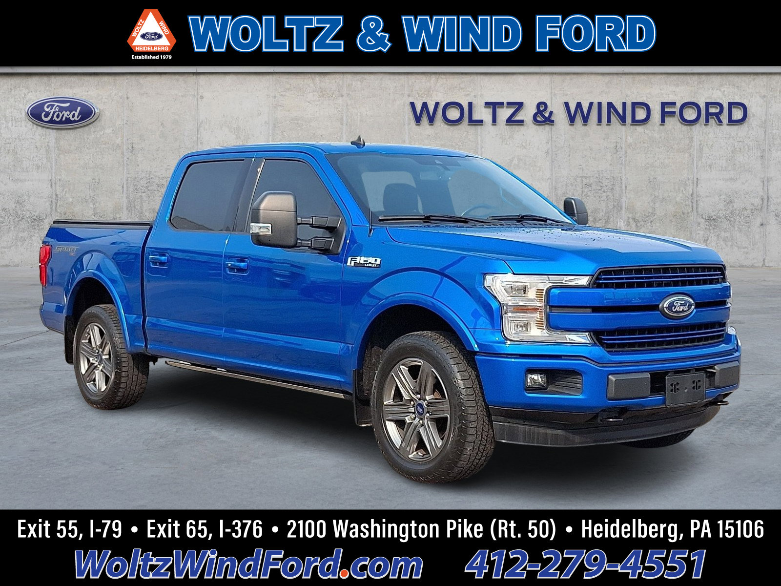 Certified 2020 Ford F150 Lariat w/ Equipment Group 502A Luxury