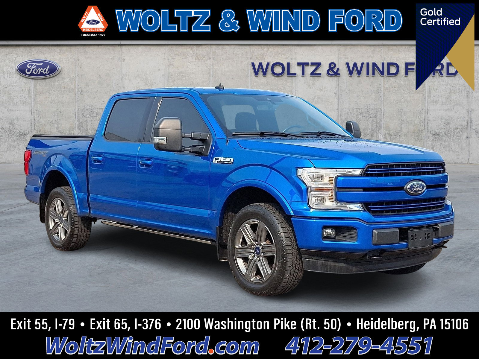 Certified 2020 Ford F150 Lariat w/ Equipment Group 502A Luxury image 1