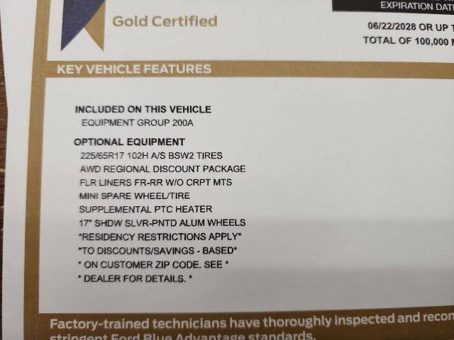 Certified 2021 Ford Escape SE AWD/4WD image 22