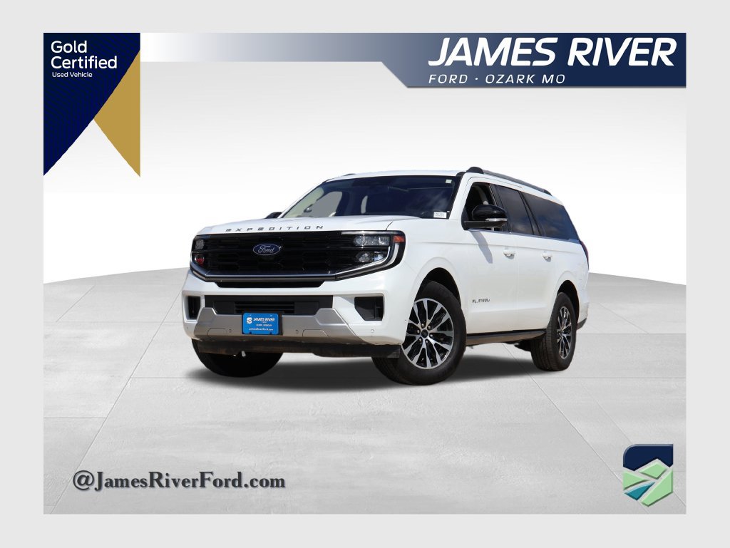 Certified 2025 Ford Expedition Max Platinum