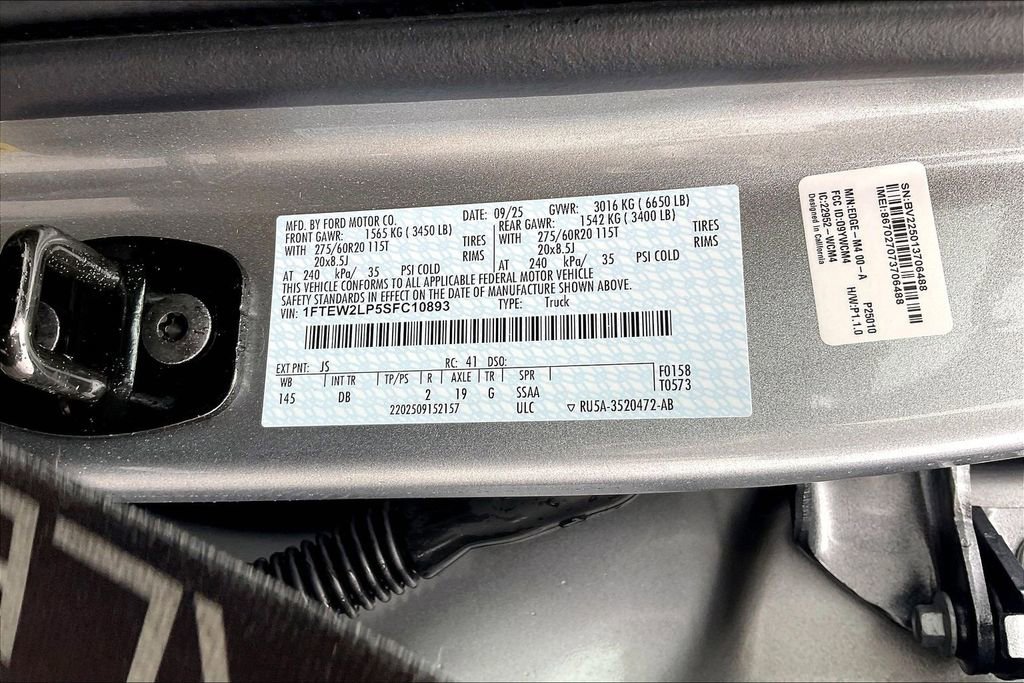 Certified 2025 Ford F150 STX w/ Equipment Group 200A image 31