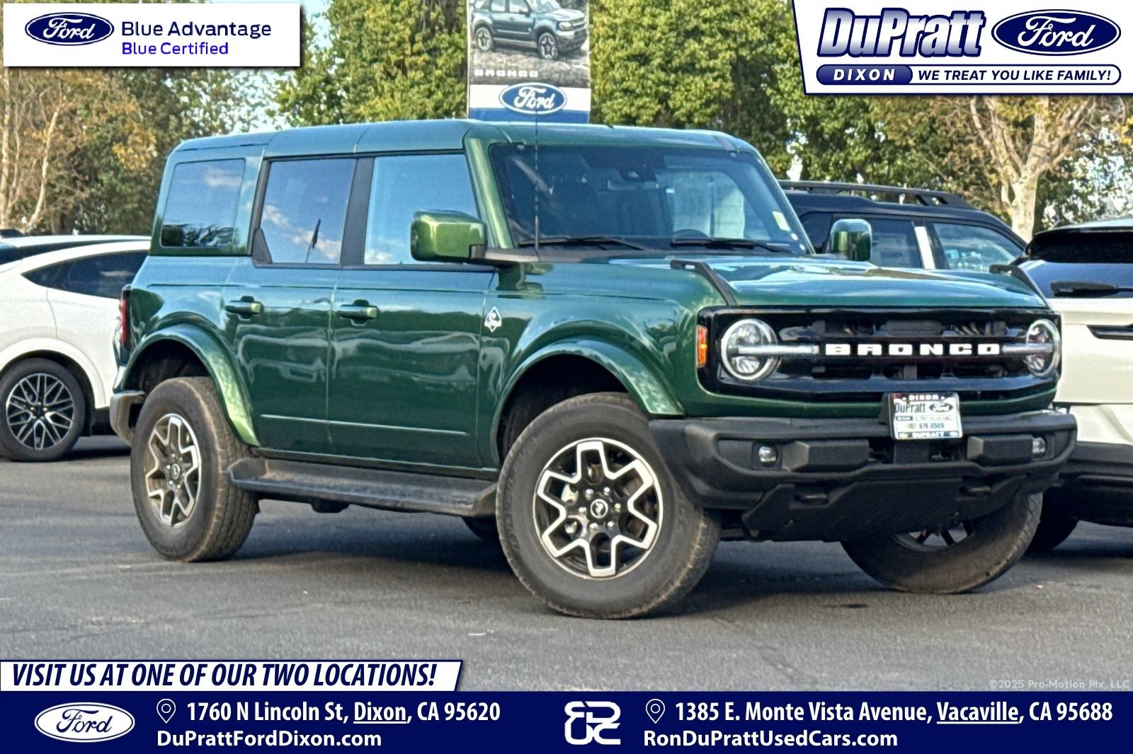 Certified 2025 Ford Bronco Outer Banks AWD/4WD image 1