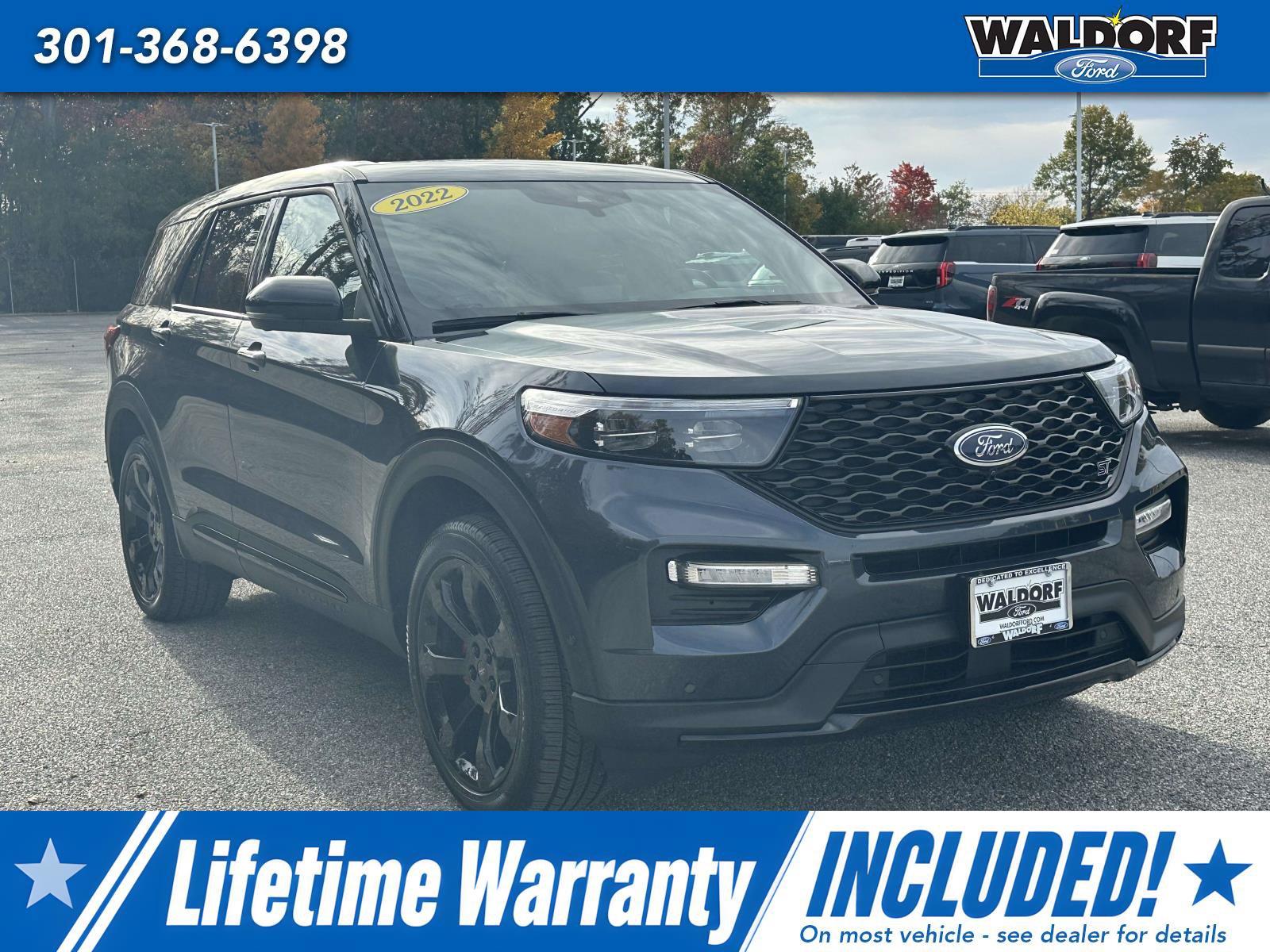 Certified 2022 Ford Explorer ST w/ Equipment Group 401A