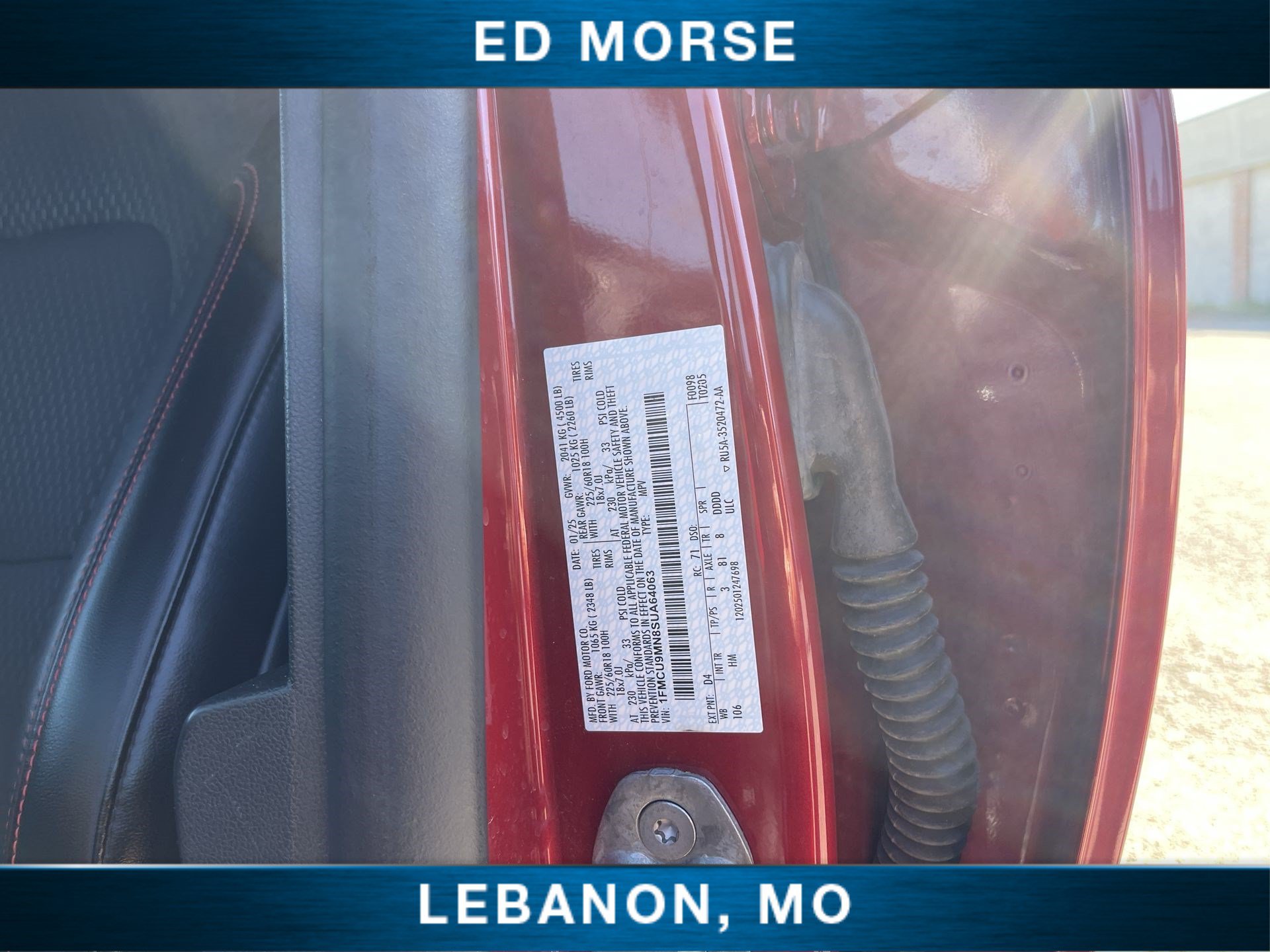 Certified 2025 Ford Escape ST-Line AWD/4WD image 32