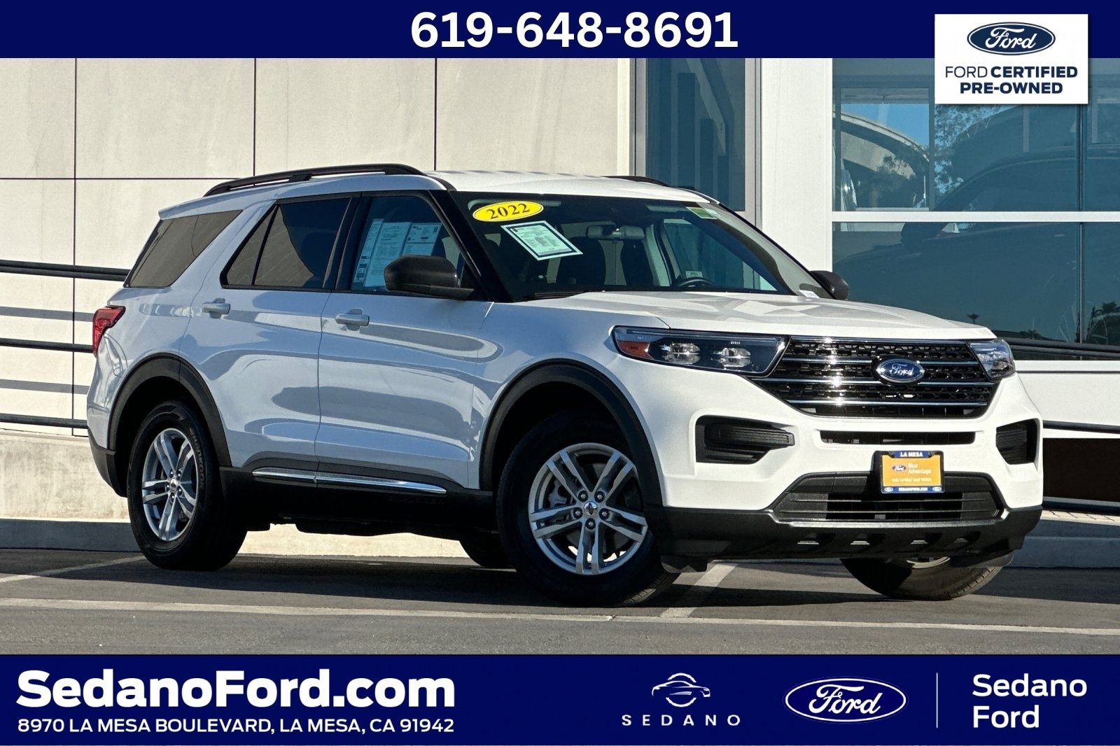 Certified 2022 Ford Explorer XLT image 1