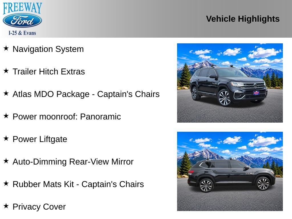 Used 2022 Volkswagen Atlas SEL Premium AWD/4WD image 3