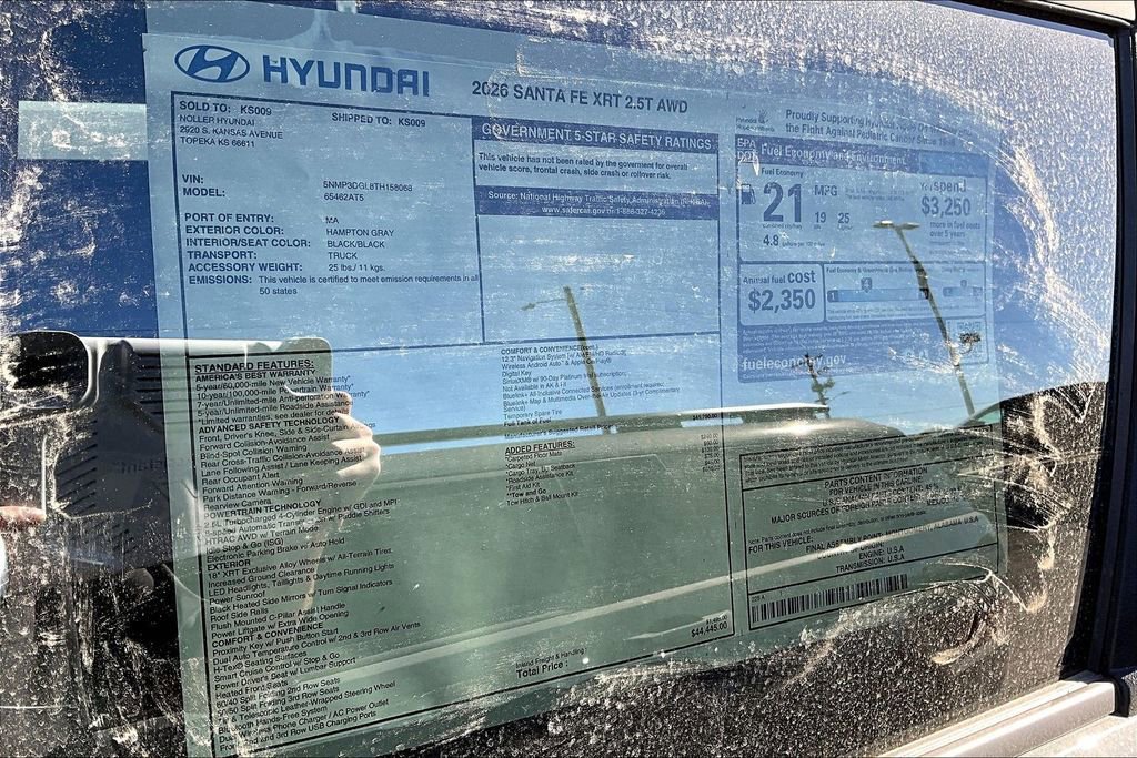 Used 2026 Hyundai Santa Fe XRT w/ Tow & Go Package AWD/4WD image 13
