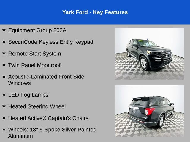 Certified 2023 Ford Explorer XLT w/ Equipment Group 202A image 2