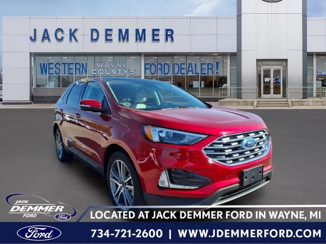 Certified 2023 Ford Edge Titanium w/ Class II Trailer Tow Package