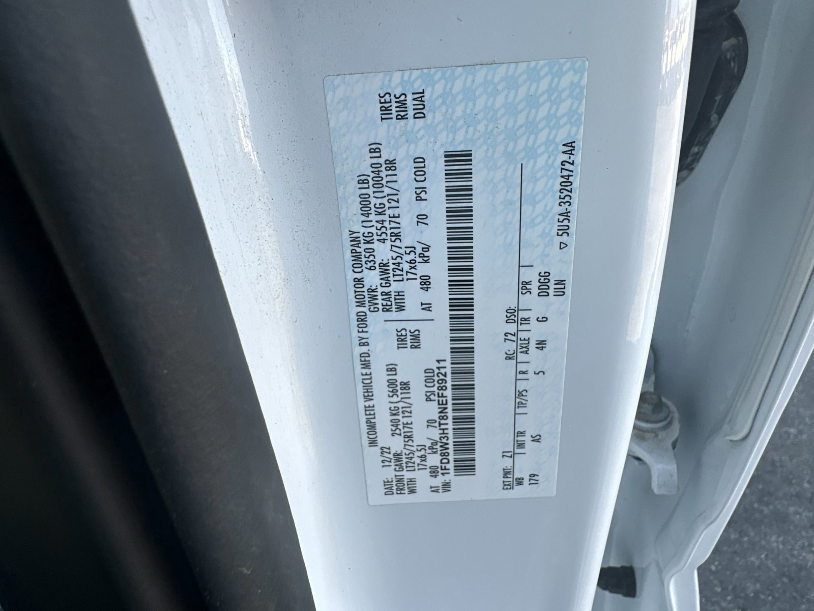 Certified 2022 Ford F350 XL w/ Power Equipment Group image 27