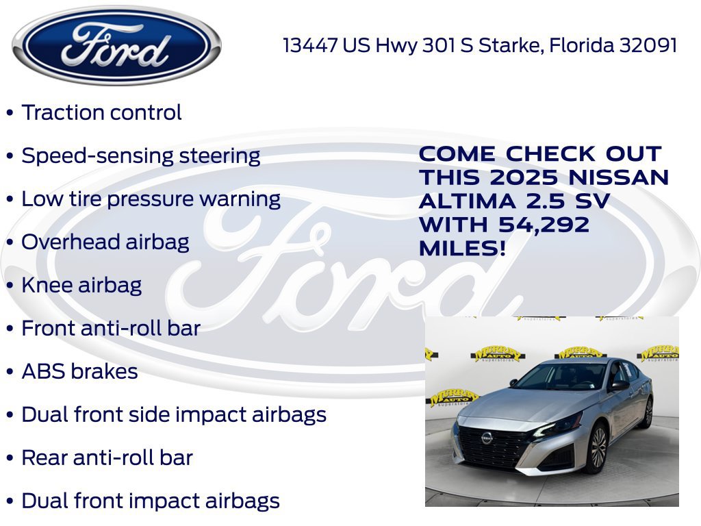 Used 2025 Nissan Altima 2.5 SV FWD image 22