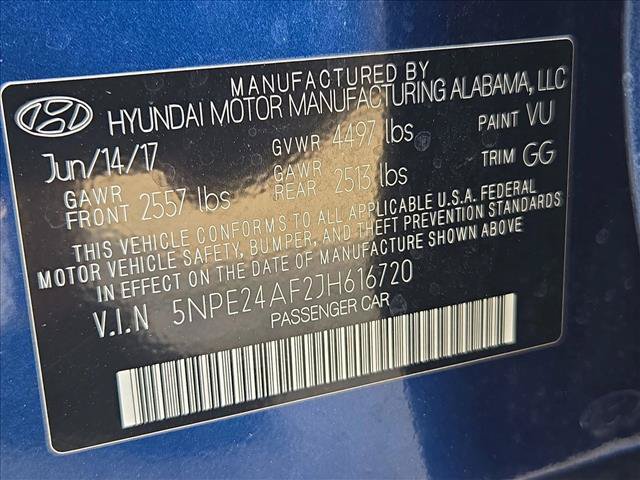 Used 2018 Hyundai Sonata SE FWD image 22