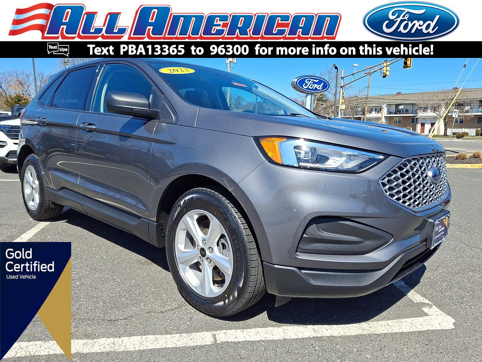 Certified 2023 Ford Edge SE