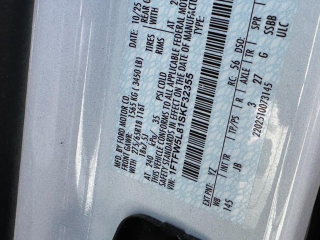 Certified 2025 Ford F150 Lariat AWD/4WD image 26