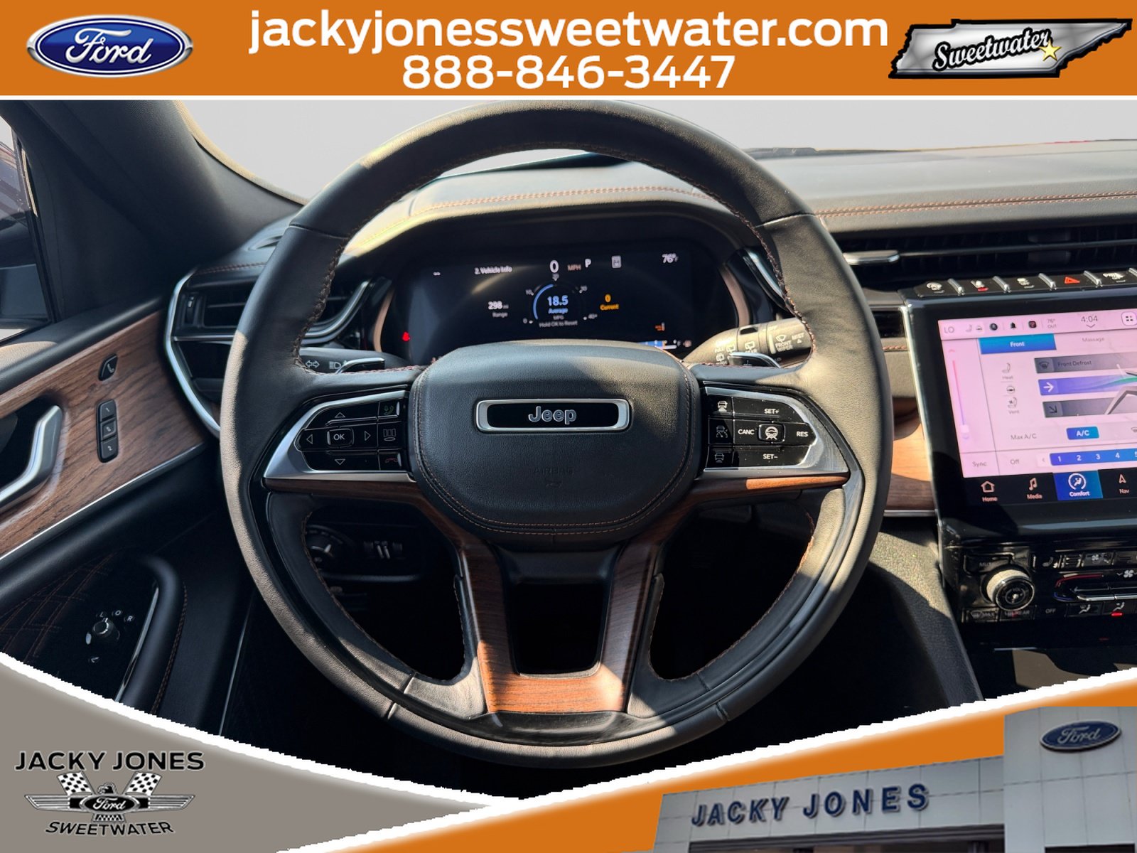 Used 2023 Jeep Grand Cherokee L Summit w/ Advanced Protech Group IV AWD/4WD image 11