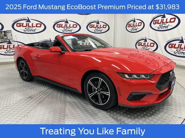 Certified 2025 Ford Mustang Premium RWD image 1