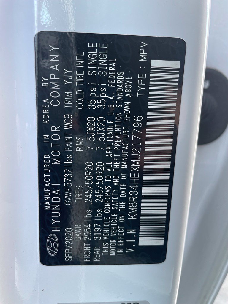 Used 2021 Hyundai Palisade SEL w/ Convenience Package FWD image 33