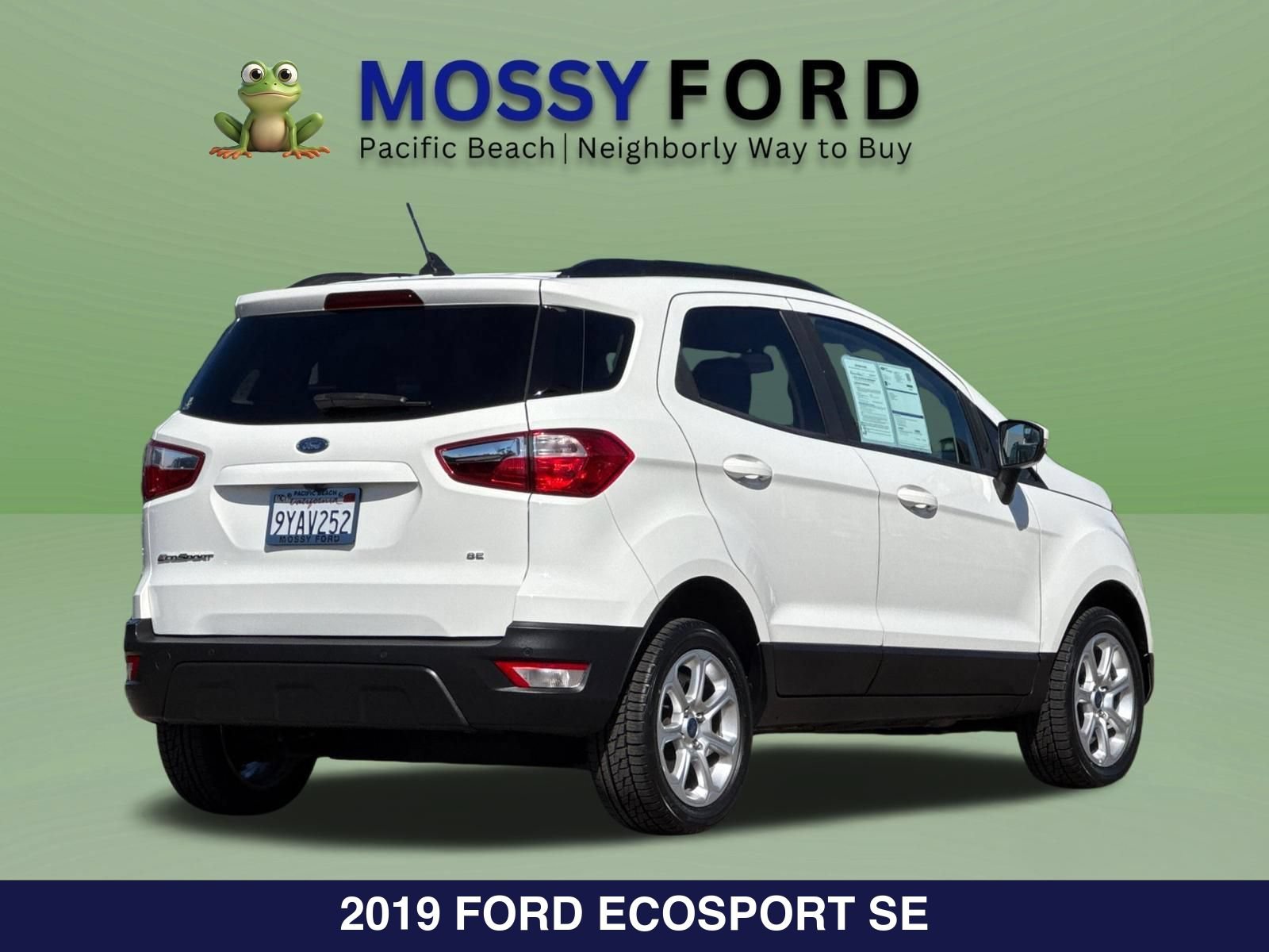 Certified 2019 Ford EcoSport SE FWD image 5