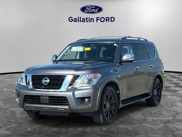 Used 2020 Nissan Armada Platinum w/ Captain's Chairs Package RWD image 1