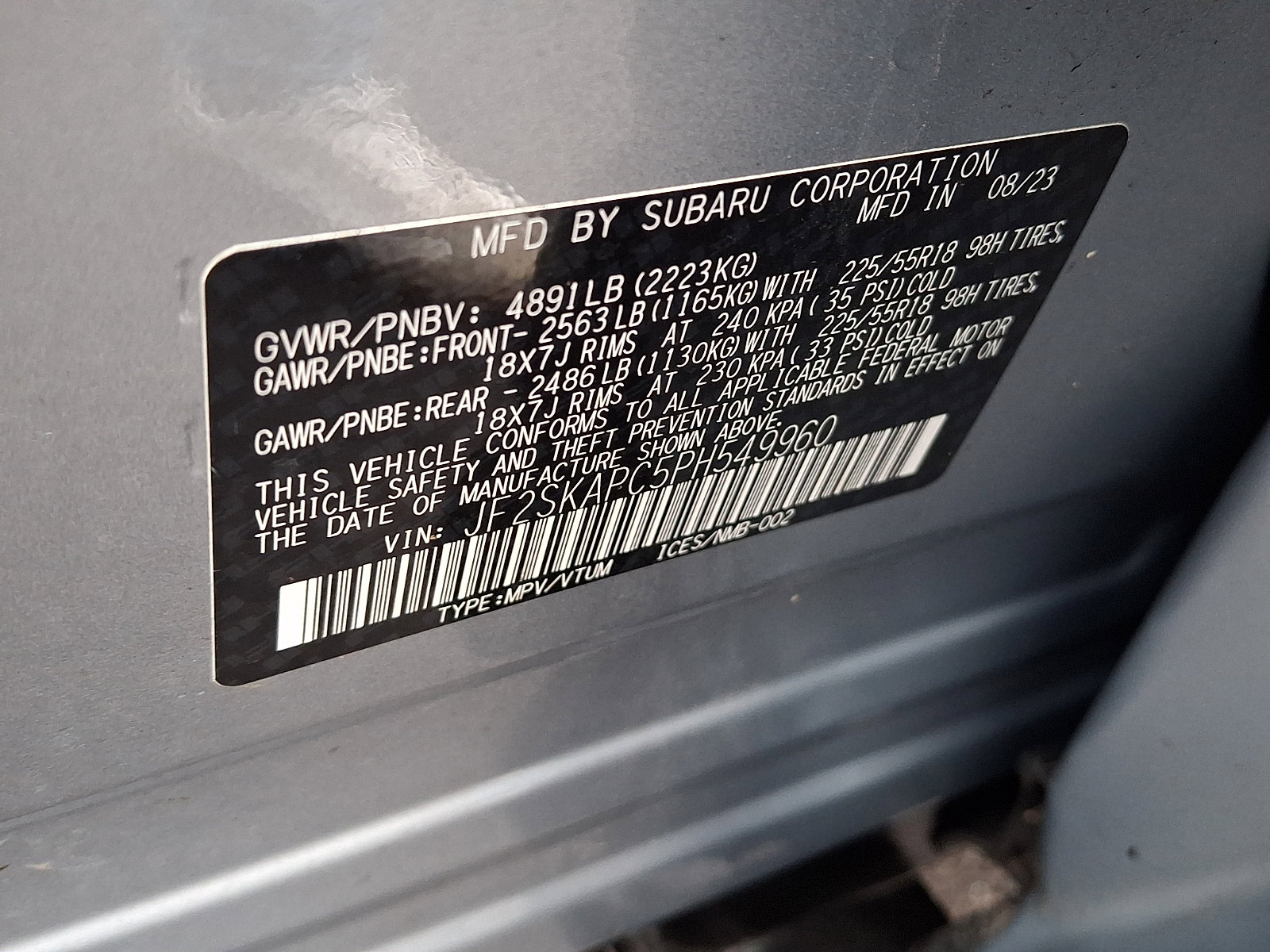 Used 2023 Subaru Forester Limited w/ Popular Package #2 AWD/4WD image 27