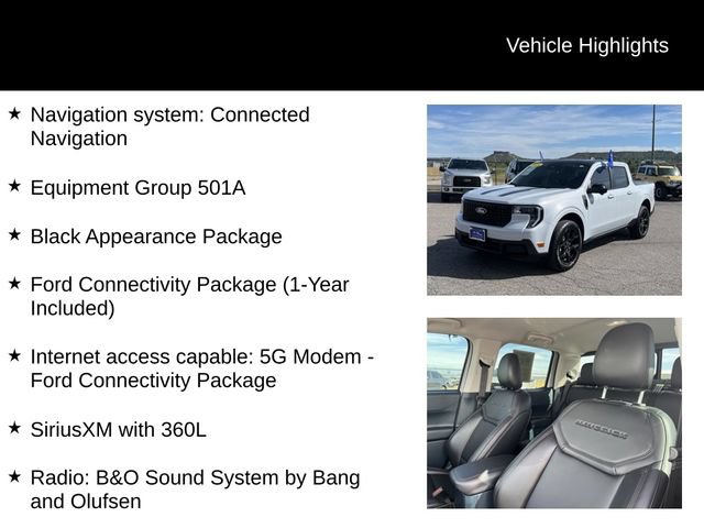 Certified 2026 Ford Maverick Lariat w/ Black Appearance Package AWD/4WD image 8