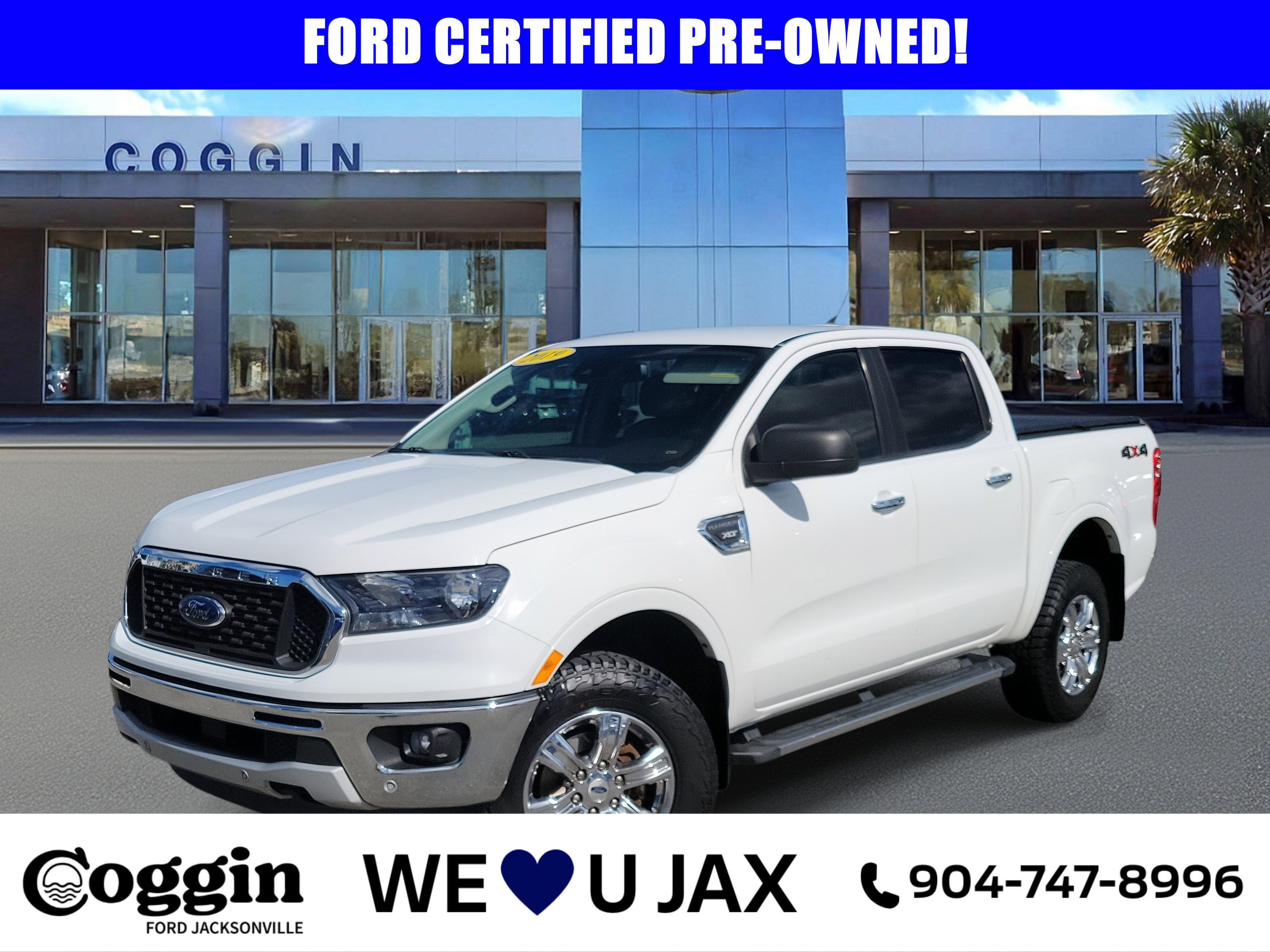 Certified 2019 Ford Ranger XLT w/ Equipment Group 302A Luxury