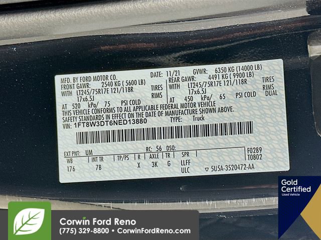 Certified 2022 Ford F350 Platinum image 35