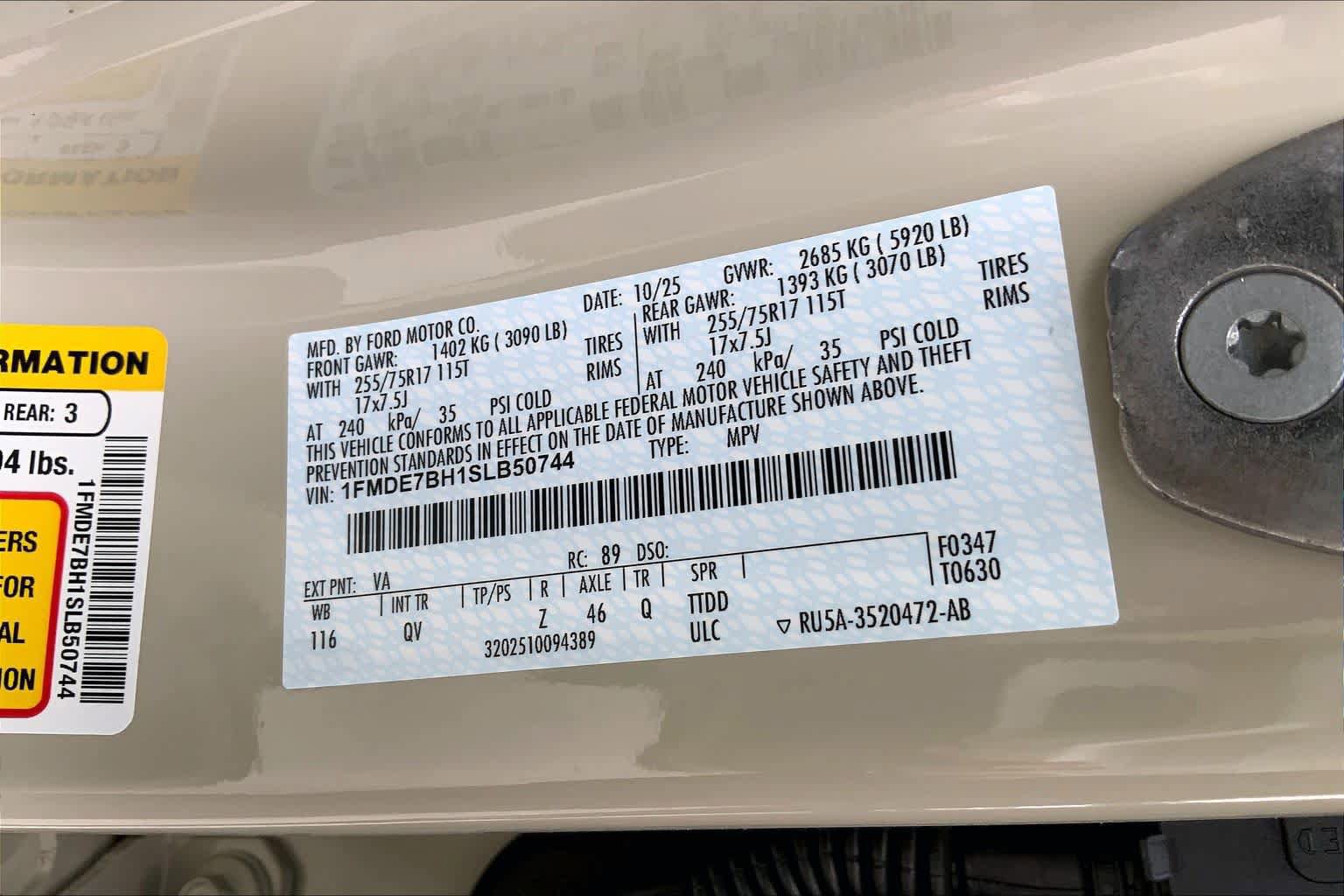 Certified 2025 Ford Bronco Big Bend AWD/4WD image 33
