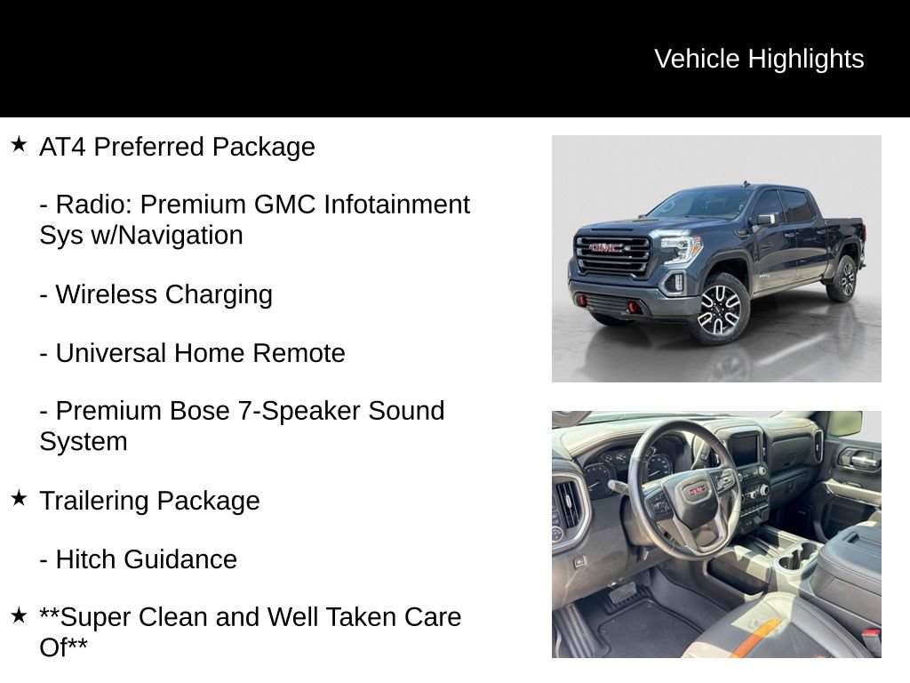 Used 2022 GMC Sierra 1500 AT4 w/ AT4 Preferred Package AWD/4WD image 32