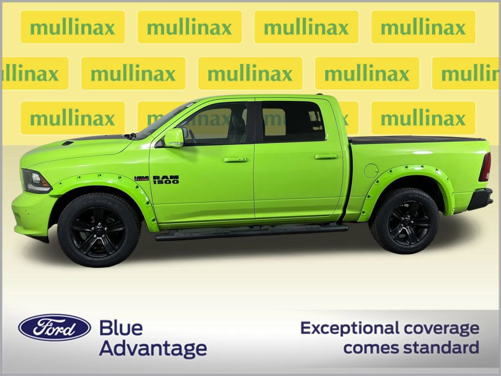 Used 2017 RAM 1500 Sport w/ Sublime Green Sport Package image 2