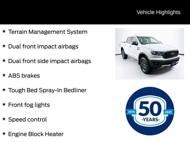 Certified 2022 Ford Ranger XLT w/ Equipment Group 301A Mid image 26