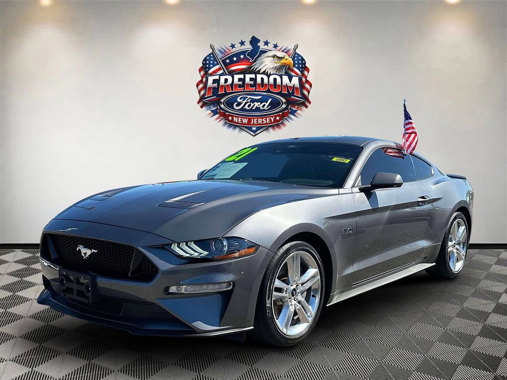 Certified 2021 Ford Mustang GT Premium w/ Ford Safe & Smart Package RWD image 2