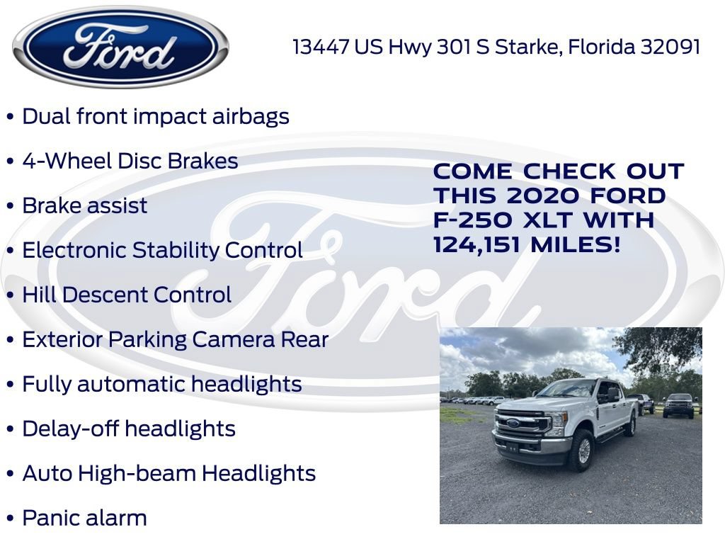 Certified 2020 Ford F250 XLT w/ FX4 Off-Road Package AWD/4WD image 16